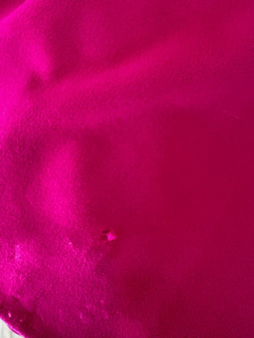 NWT Betsy & Adam One-Shoulder Fuchsia Mermaid Gown | Size 6 - Picture 4 of 6